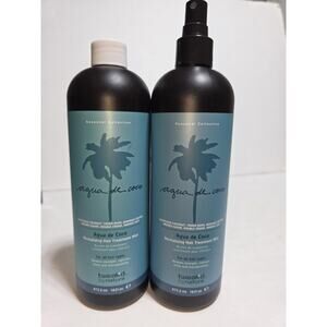 2 NEW Tweak'd by Nature AQUA DE COCO Hair Mist 16 oz Limited Edition SEALED